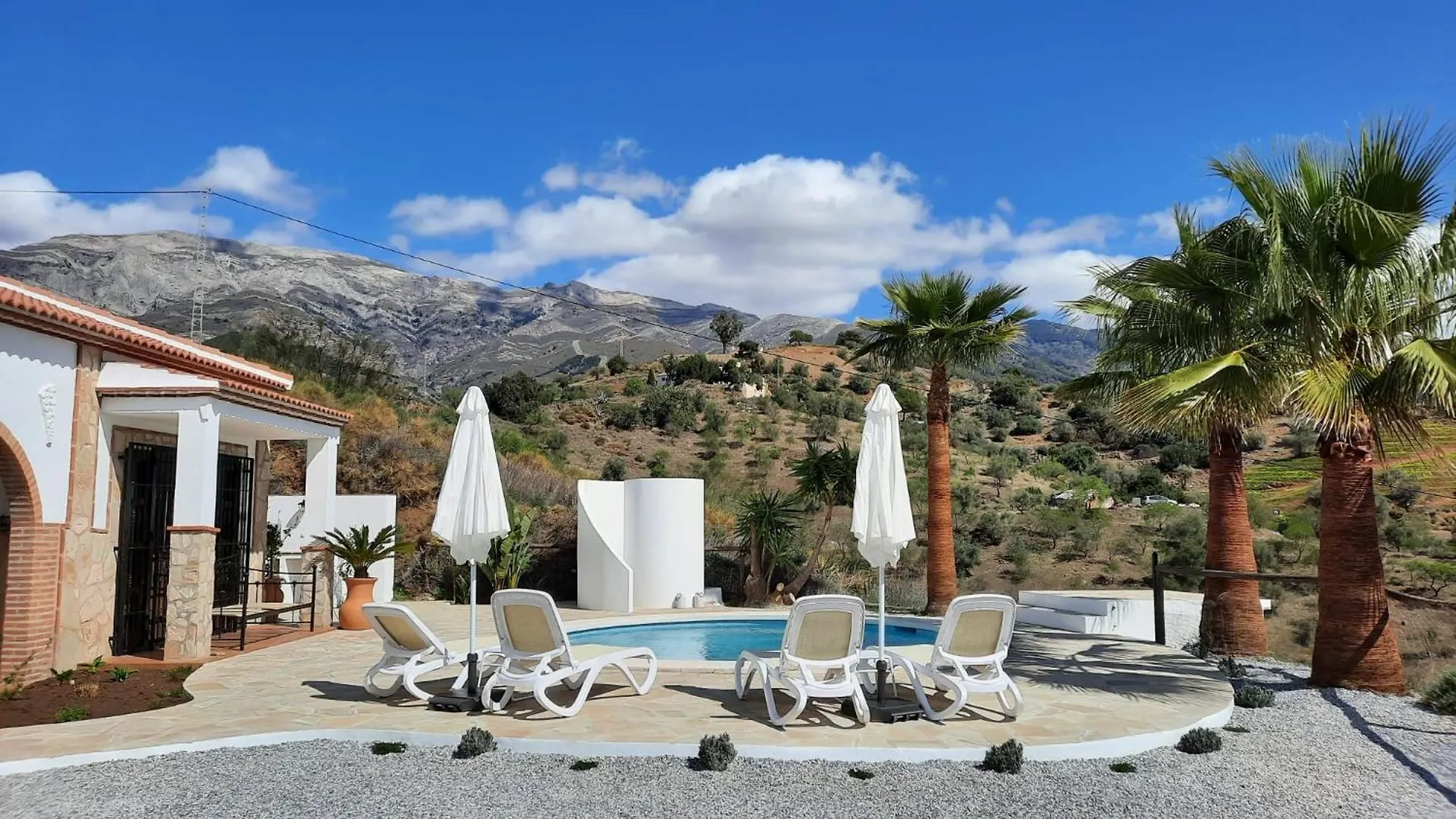 בית נופש 2 Bed 2 Bath Villa Near Sedella Heatable Saltwater Pool